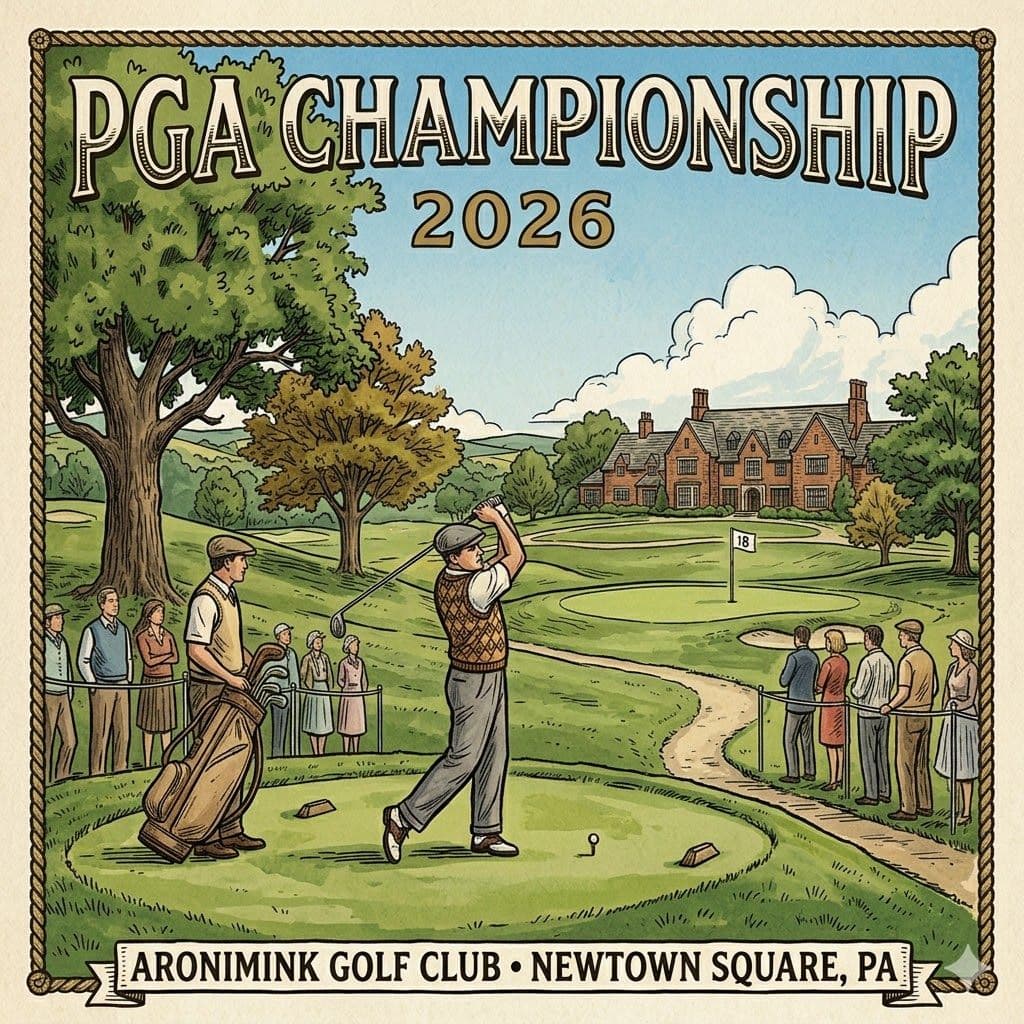 PGA Championship 2026: Alles bereit für das zweite Major des Jahres