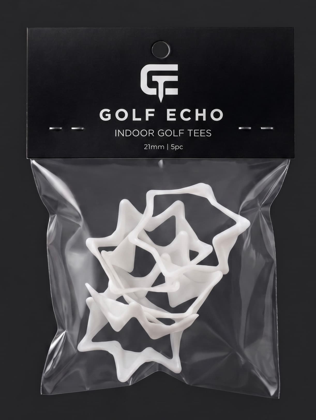 Indoor Golf Tees | 5 Stück | Groß | Weiß – Produkt